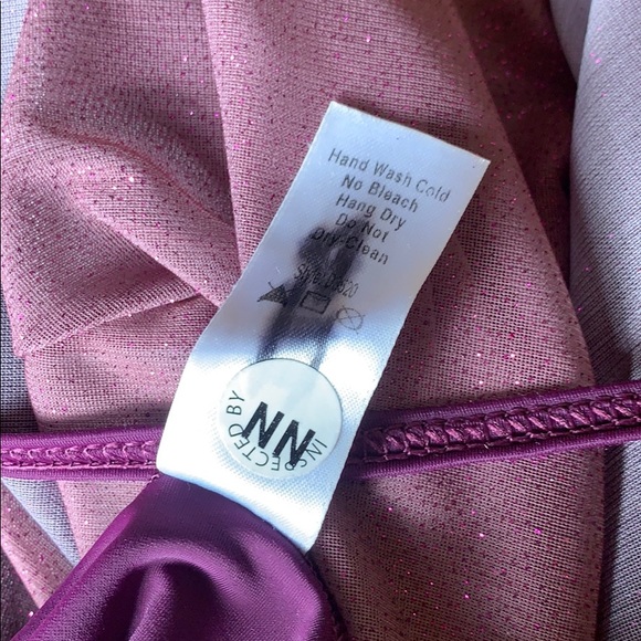 Sparkly Purple Dance Performance Dress - Picture 14 of 14